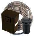 Westbrass Disposal Air Switch and Single Outlet Control Box in Oil Rubbed Bronze ASB-12